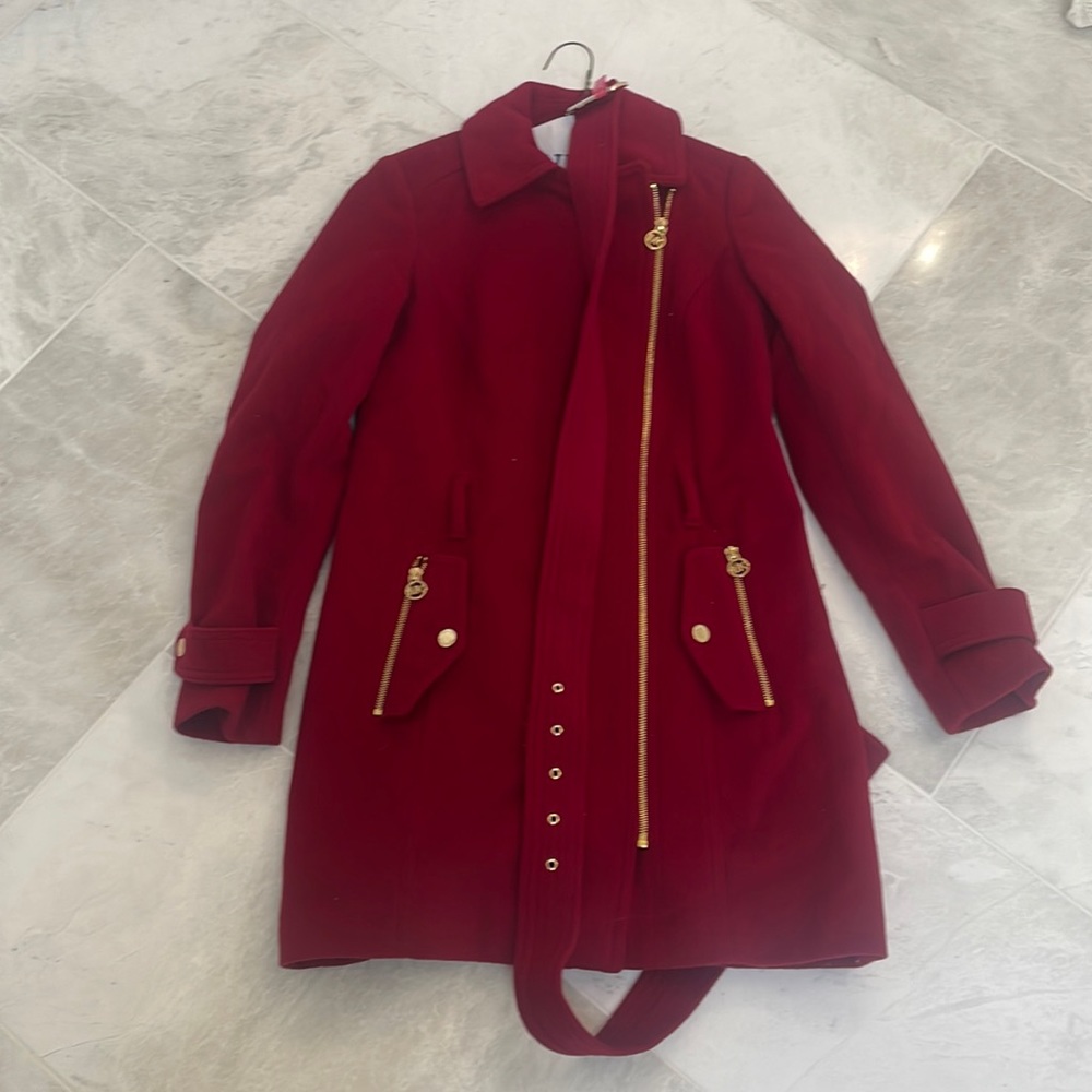 Michael Kors Red Coat